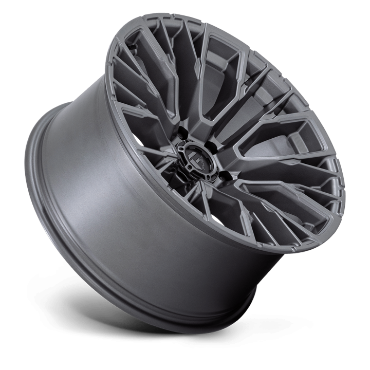 Fuel REBAR alloy wheel Matte Gunmetal 9.0x17 ET1 6x120 - view 2