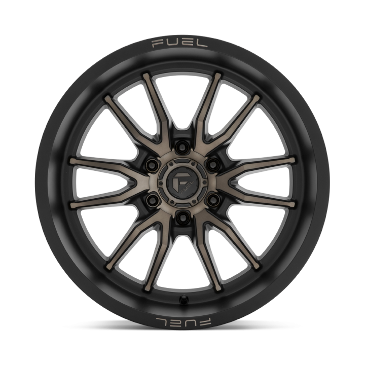 Fuel CLASH alloy wheel Matte Black Double Dark Tint 9.0x18 ET1 6x120 - view 3