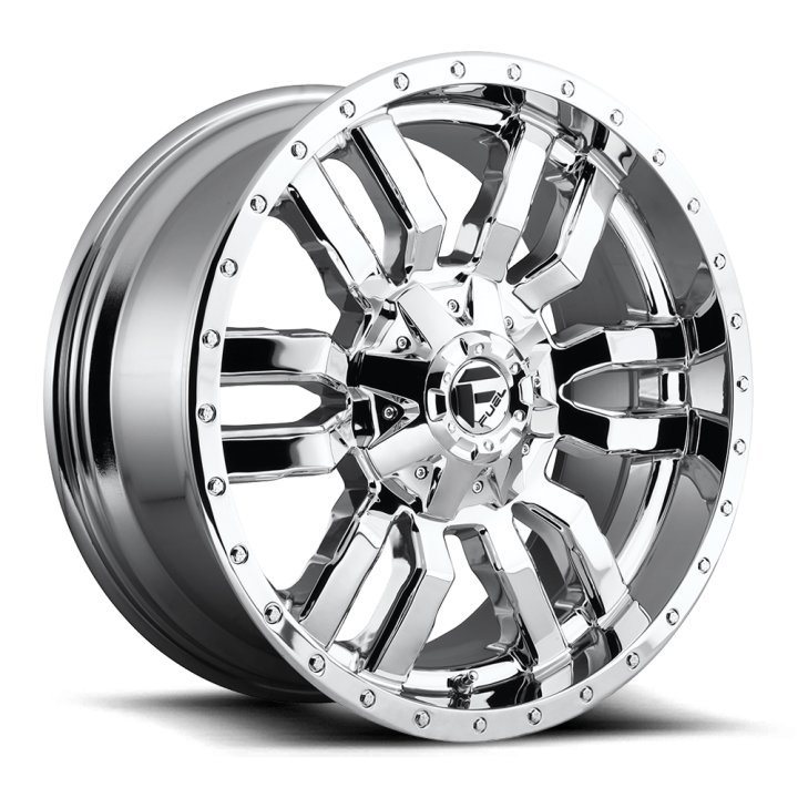 Fuel SLEDGE alloy wheel Chrome Plated 9.0x20 ET1 6x139.7