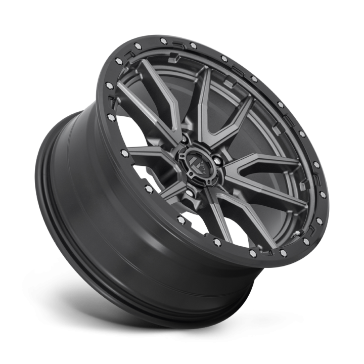 Fuel REBEL alloy wheel Matte Gun Metal Black Bead Ring 9.0x20 ET1 5x150 - view 2