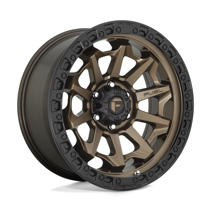 Fuel COVERT alloy wheel Matte Bronze Black Bead Ring 9.0x18 ET1 5x150