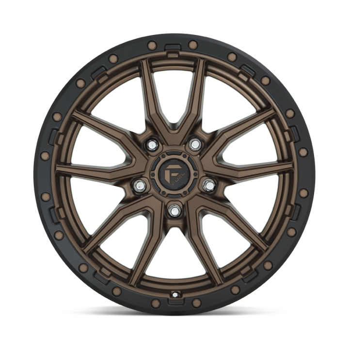 Fuel REBEL alloy wheel Matte Bronze Black Bead Ring 9.0x20 ET1 5x150 - view 2