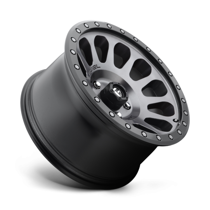 Fuel VECTOR alloy wheel Matte Gun Metal Black Bead Ring 9.0x18 ET1 5x150 - view 3
