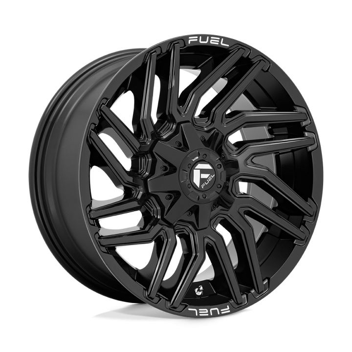 Fuel TYPHOON alloy wheel Gloss Black 12.0x22 ET-44 8x165.1