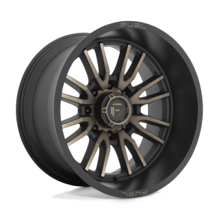 Fuel CLASH alloy wheel Matte Black Double Dark Tint 12.0x22 ET-44 8x165.1