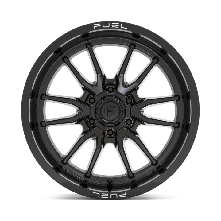 Fuel CLASH alloy wheel Gloss Black 9.0x18 ET1 6x120 - view 3