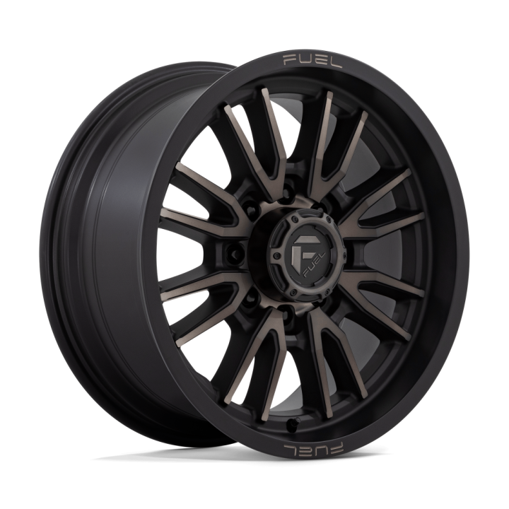Fuel CLASH alloy wheel Matte Black Double Dark Tint 9.0x20 ET20 8x180