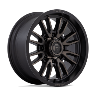 Fuel CLASH alloy wheel Matte Black Double Dark Tint 9.0x20 ET1 8x180