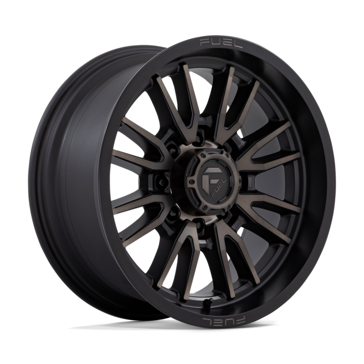 Fuel CLASH alloy wheel Matte Black Double Dark Tint 9.0x20 ET1 8x180