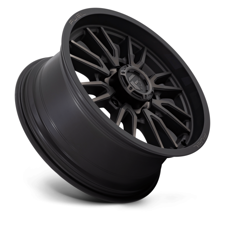 Fuel CLASH alloy wheel Matte Black Double Dark Tint 9.0x20 ET20 8x180 - view 3