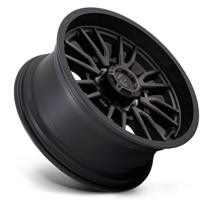 Fuel CLASH alloy wheel Matte Black Double Dark Tint 9.0x20 ET1 8x180 - view 3