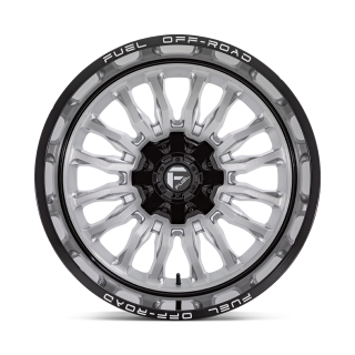 Fuel ARC alloy wheel Silver Brushed Face With Milled Black Lip 12.0x22 ET-44 8x165.1 - view 2