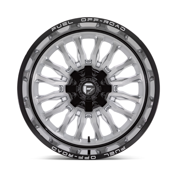 Fuel ARC alloy wheel Silver Brushed Face With Milled Black Lip 12.0x22 ET-44 8x165.1 - view 2