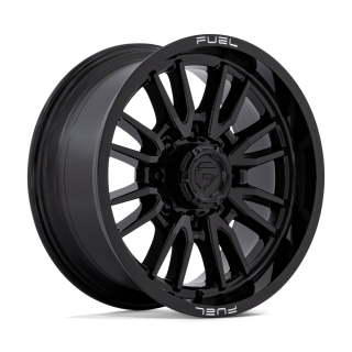 Fuel CLASH alloy wheel Gloss Black 9.0x20 ET1 8x180