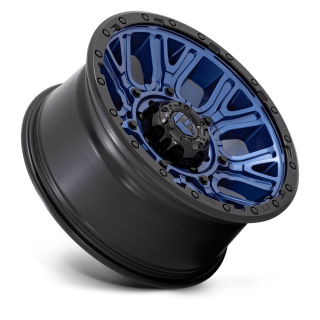Fuel TRACTION alloy wheel Dark Blue With Black Ring 9.0x20 ET1 8x180 - view 2