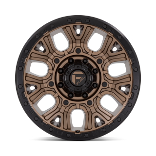 Fuel TRACTION alloy wheel Matte Bronze With Black Ring 9.0x20 ET1 8x180 - view 2