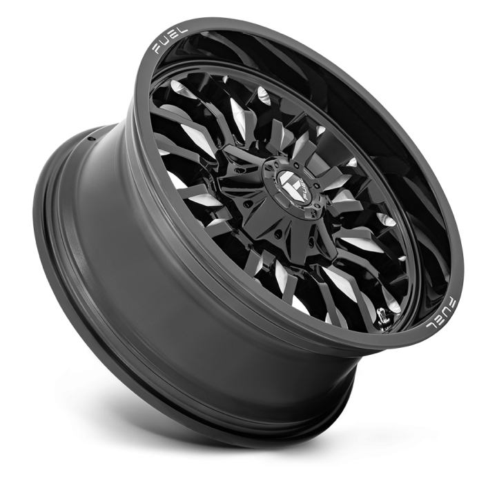 Fuel ARC alloy wheel Gloss Black Milled 9.0x20 ET1 8x180 - view 3
