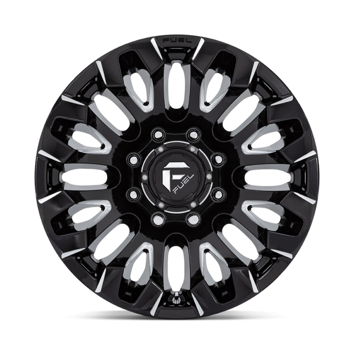 Fuel QUAKE alloy wheel Gloss Black Milled 9.0x18 ET1 8x180 - view 3