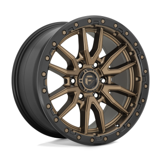 Fuel REBEL alloy wheel Matte Bronze Black Bead Ring 9.0x20 ET1 8x180