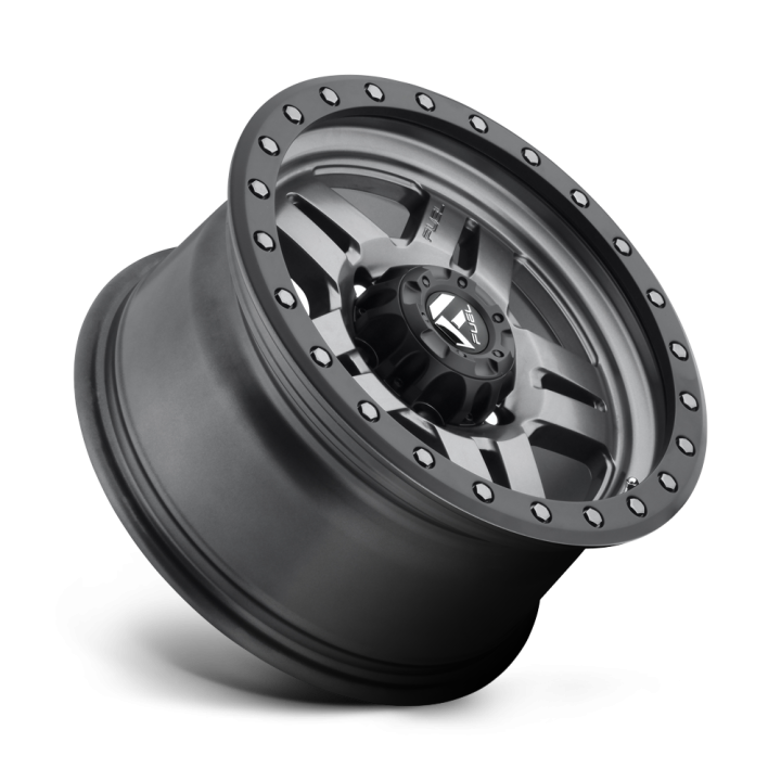 Fuel ANZA alloy wheel Matte Gun Metal Black Bead Ring 8.0x16 ET1 6x139.7 - view 3