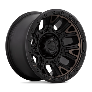 Fuel TRACTION alloy wheel Matte Black With Double Dark Tint 9.0x17 ET-12 6x139.7