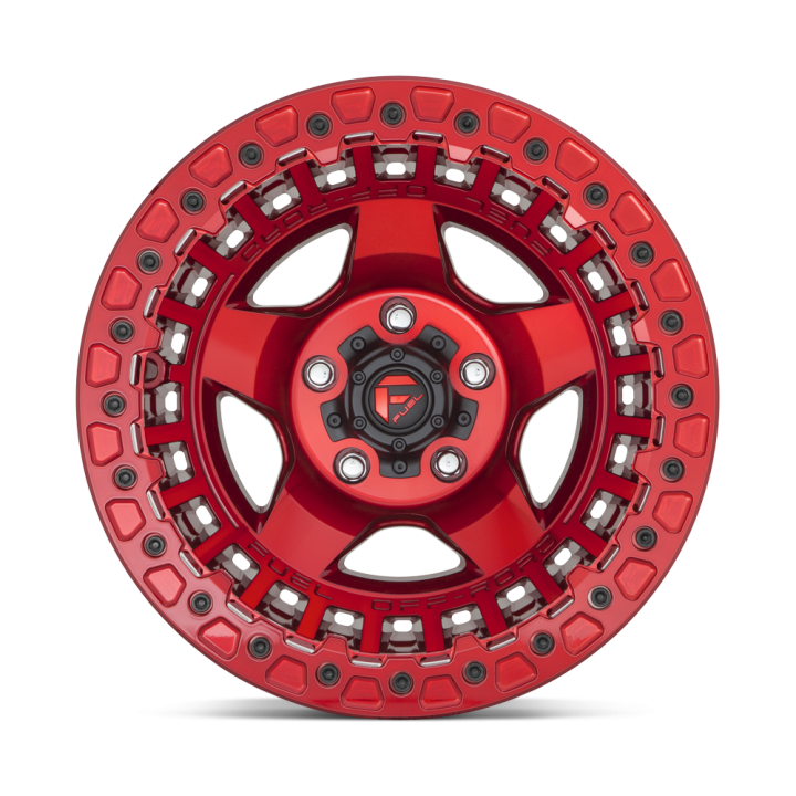 Fuel WARP BEADLOCK alloy wheel Candy Red 9.0x17 ET-15 6x139.7 - view 2
