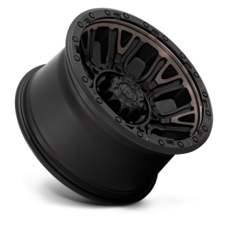 Fuel TRACTION alloy wheel Matte Black With Double Dark Tint 9.0x17 ET-12 6x139.7 - view 2