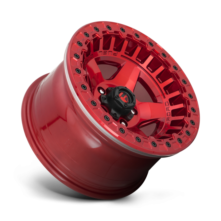 Fuel WARP BEADLOCK alloy wheel Candy Red 9.0x17 ET-15 6x139.7 - view 3
