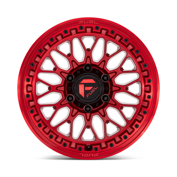 Fuel TRIGGER alloy wheel Candy Red 9.0x17 ET-12 6x139.7 - view 2