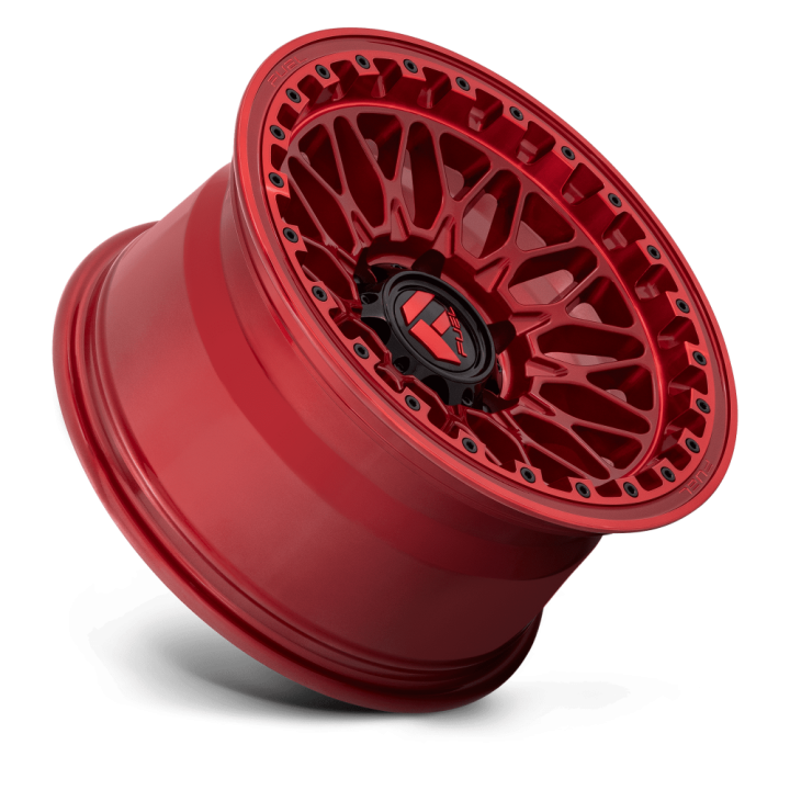 Fuel TRIGGER alloy wheel Candy Red 9.0x17 ET-12 6x139.7 - view 3