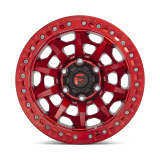 Fuel COVERT BEADLOCK alloy wheel Candy Red 9.0x17 ET-15 6x139.7 - view 2