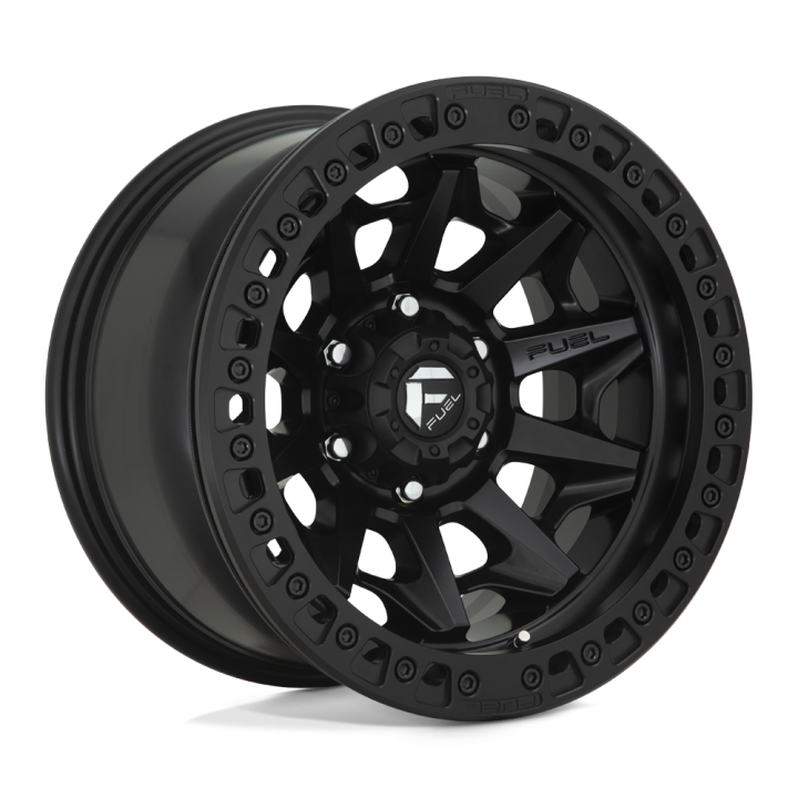 Fuel COVERT BEADLOCK alloy wheel Matte Black 9.0x17 ET-15 6x139.7