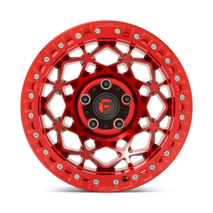 Fuel UNIT BEADLOCK alloy wheel Candy Red 9.0x17 ET-15 6x139.7 - view 2
