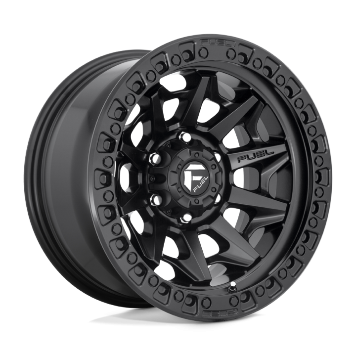 Fuel COVERT alloy wheel Matte Black 9.0x17 ET-12 6x139.7