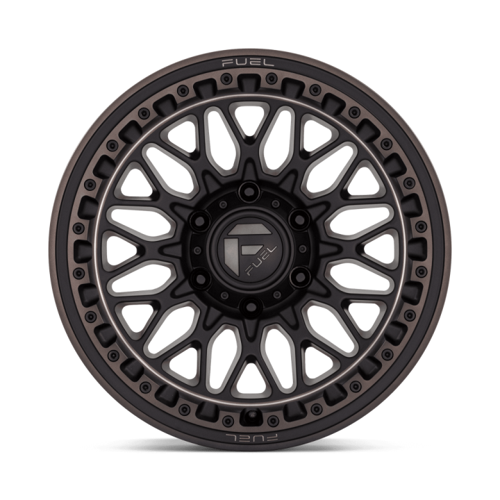 Fuel TRIGGER alloy wheel Matte Black Dark Tint 9.0x17 ET-12 6x139.7 - view 2