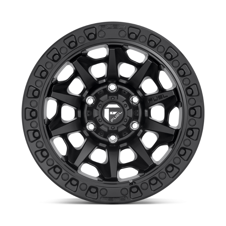 Fuel COVERT alloy wheel Matte Black 9.0x17 ET-12 6x139.7 - view 3