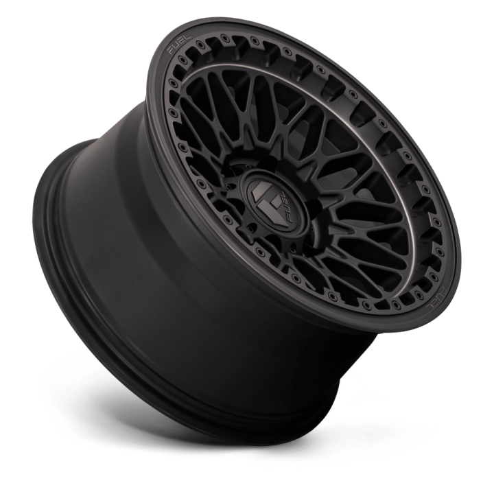 Fuel TRIGGER alloy wheel Matte Black Dark Tint 9.0x17 ET-12 6x139.7 - view 3