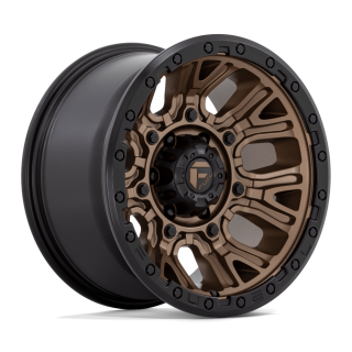 Fuel TRACTION alloy wheel Matte Bronze With Black Ring 9.0x17 ET-12 6x139.7