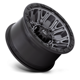 Fuel TRACTION alloy wheel Matte Gunmetal With Black Ring 9.0x17 ET-12 6x139.7 - view 2