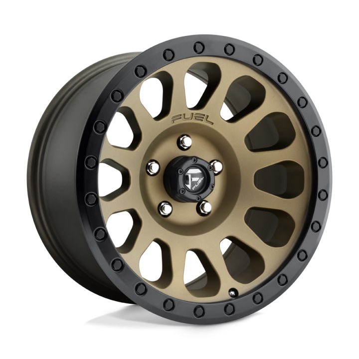Fuel VECTOR alloy wheel Matte Bronze Black Bead Ring 9.0x17 ET-12 6x139.7