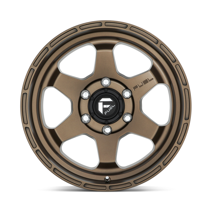Fuel SHOK alloy wheel Matte Bronze 9.0x17 ET-12 6x139.7 - view 2