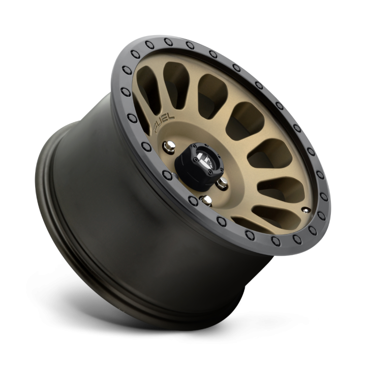 Fuel VECTOR alloy wheel Matte Bronze Black Bead Ring 9.0x17 ET-12 6x139.7 - view 2