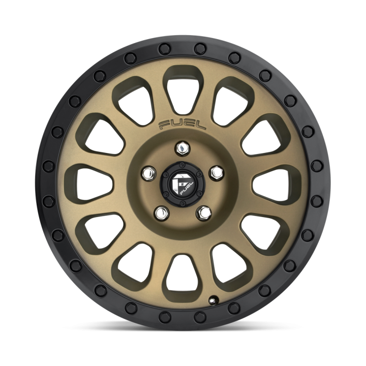 Fuel VECTOR alloy wheel Matte Bronze Black Bead Ring 9.0x17 ET-12 6x139.7 - view 3