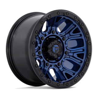 Fuel TRACTION alloy wheel Dark Blue With Black Ring 9.0x17 ET-12 6x139.7