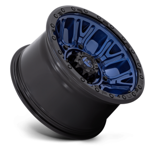Fuel TRACTION alloy wheel Dark Blue With Black Ring 9.0x17 ET-12 6x139.7 - view 2