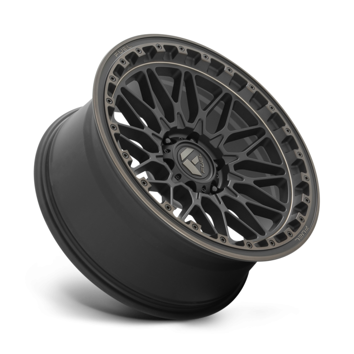 Fuel TRIGGER alloy wheel Matte Black Dark Tint 9.0x17 ET1 6x139.7 - view 2