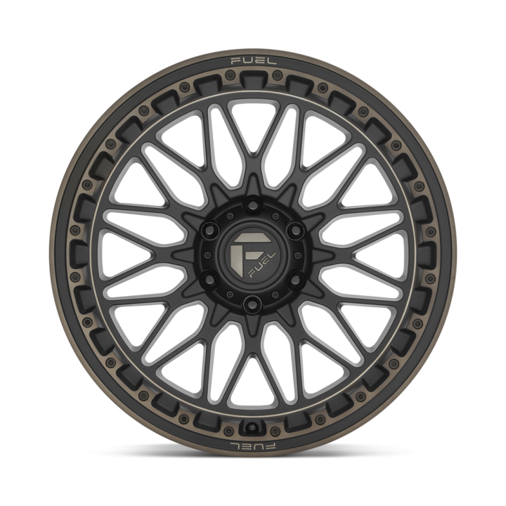Fuel TRIGGER alloy wheel Matte Black Dark Tint 9.0x17 ET1 6x139.7 - view 3