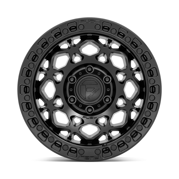 Fuel UNIT alloy wheel Matte Black With Matte Black Ring 9.0x17 ET1 6x139.7 - view 2