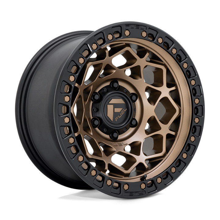 Fuel UNIT alloy wheel Bronze With Matte Black Ring 9.0x17 ET-12 6x139.7