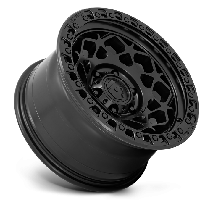 Fuel UNIT alloy wheel Matte Black With Matte Black Ring 9.0x17 ET1 6x139.7 - view 3
